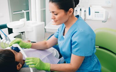 Patient receiving sedation dentistry care in a modern Santa Monica dental office